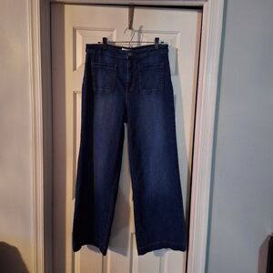Lauren Conrad Wide Leg Jeans 14 Short